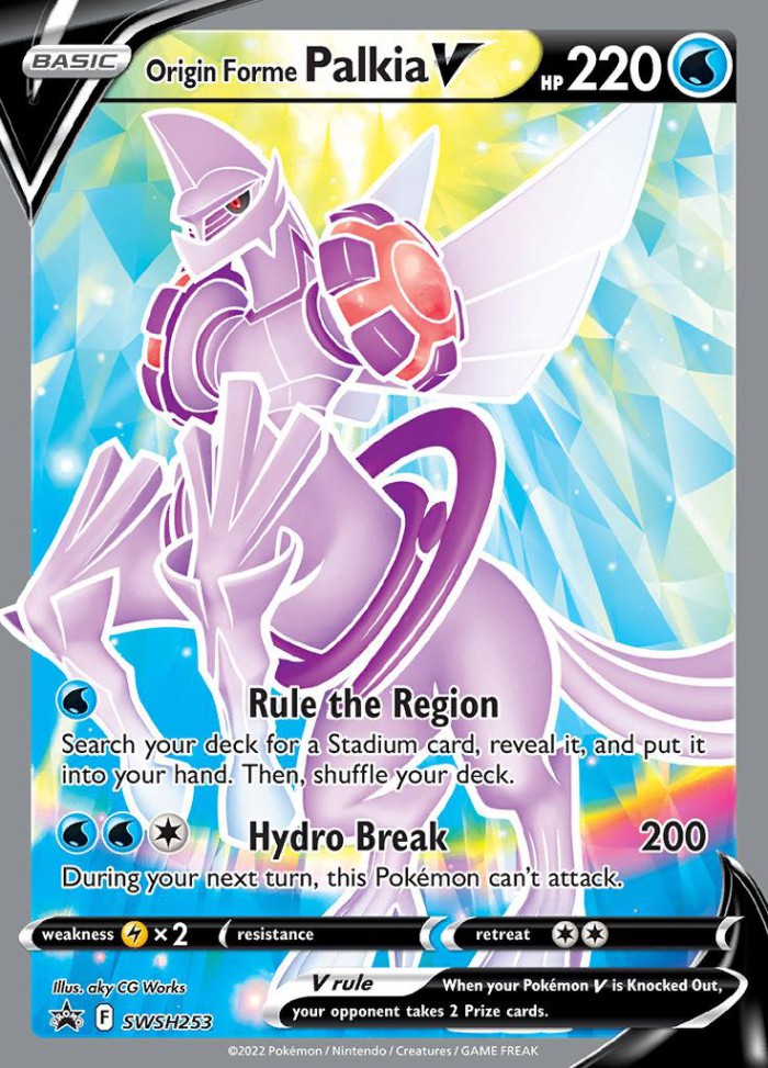 Carte Pokémon: Origin Forme Palkia V [Palkia Originel V]