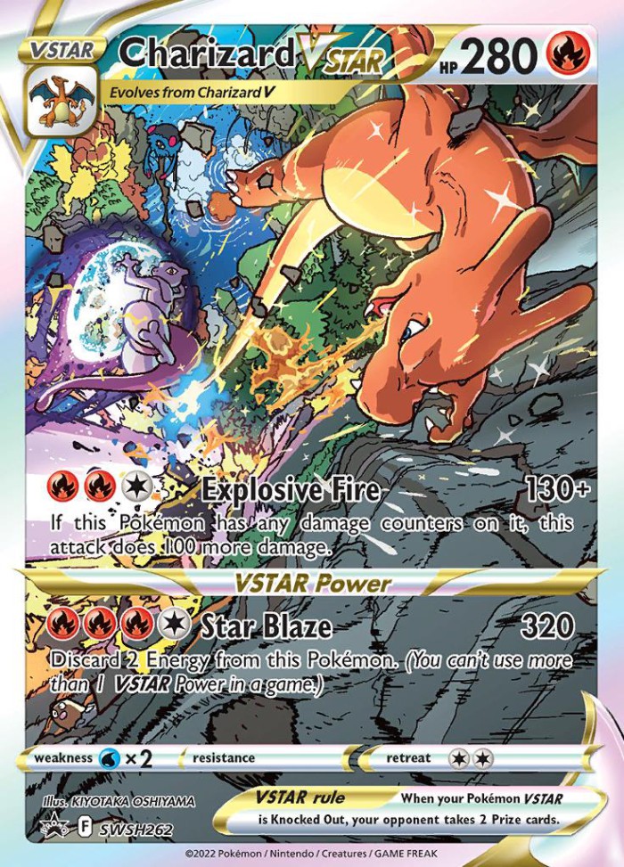 Carte Pokémon: Charizard VSTAR [Dracaufeu VSTAR]