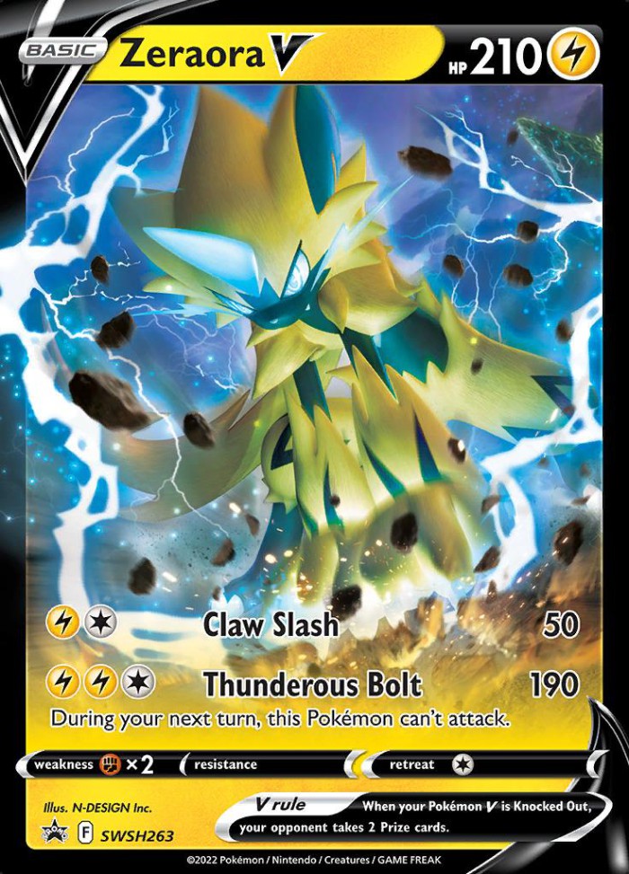 Carte Pokémon: Zeraora V [Zeraora V]