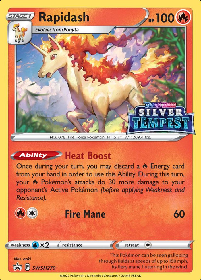 Carte Pokémon: Rapidash [Galopa]