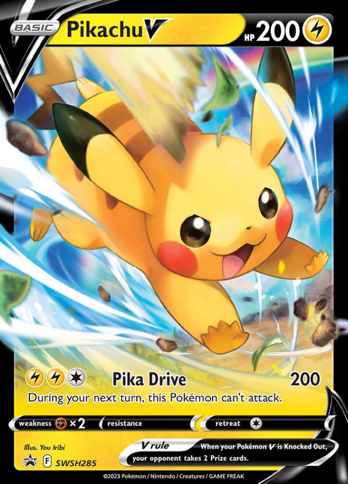 Carte Pokémon: Pikachu V [Pikachu V]