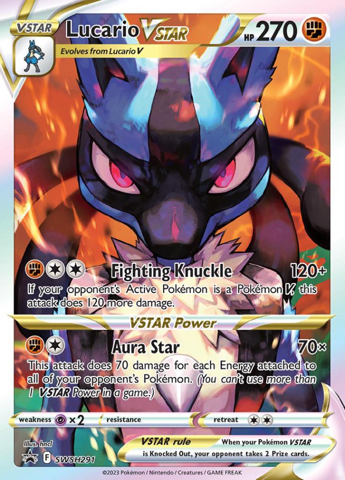 Carte Pokémon: Lucario VSTAR [Lucario VSTAR]