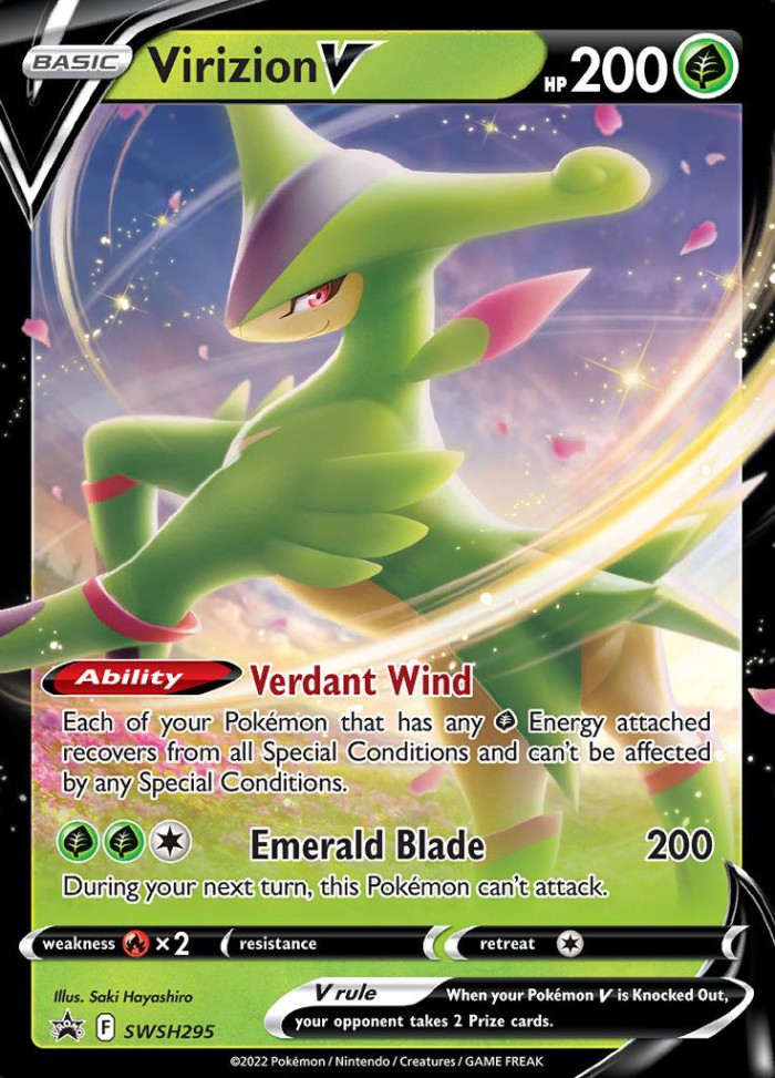 Carte Pokémon: Virizion V [Viridium V]