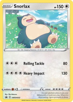 Carte Pokémon: Snorlax