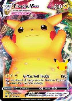 Carte Pokémon: Pikachu VMAX