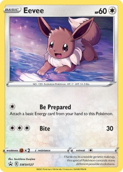 Carte Pokémon: Eevee