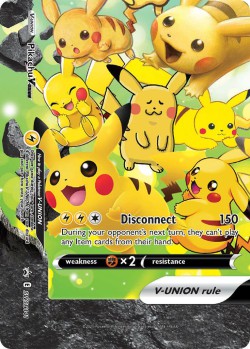 Carte Pokémon: Pikachu VUNION