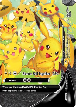 Carte Pokémon: Pikachu VUNION