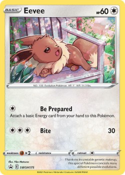 Carte Pokémon: Eevee