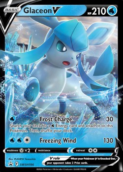 Carte Pokémon: Glaceon V