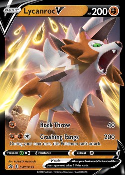 Carte Pokémon: Lycanroc V