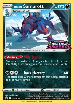 Carte Pokémon: Hisuian Samurott