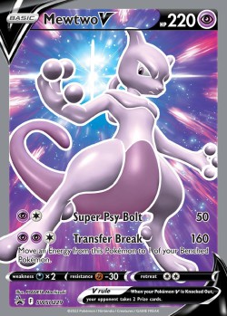 Carte Pokémon: Mewtwo V