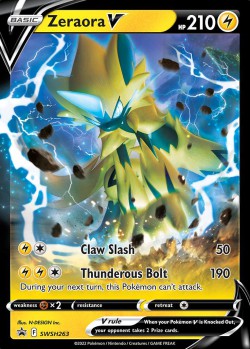 Carte Pokémon: Zeraora V