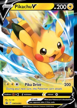 Carte Pokémon: Pikachu V