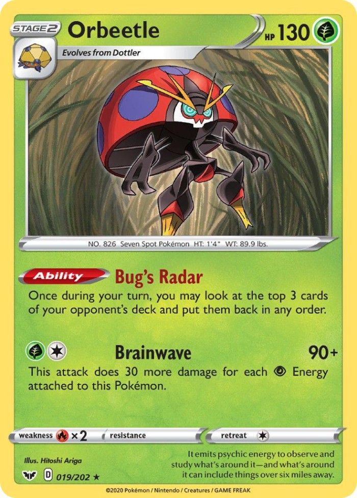 Carte Pokémon: Orbeetle [Astronelle]