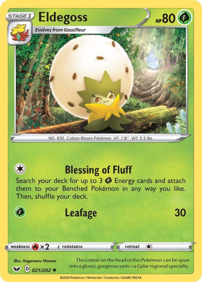 Carte Pokémon: Eldegoss [Blancoton]