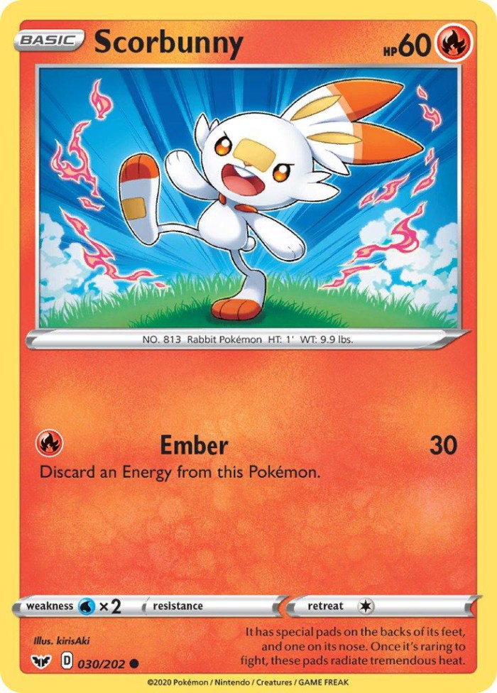 Carte Pokémon: Scorbunny [Flambino]