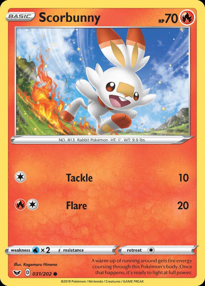 Carte Pokémon: Scorbunny [Flambino]