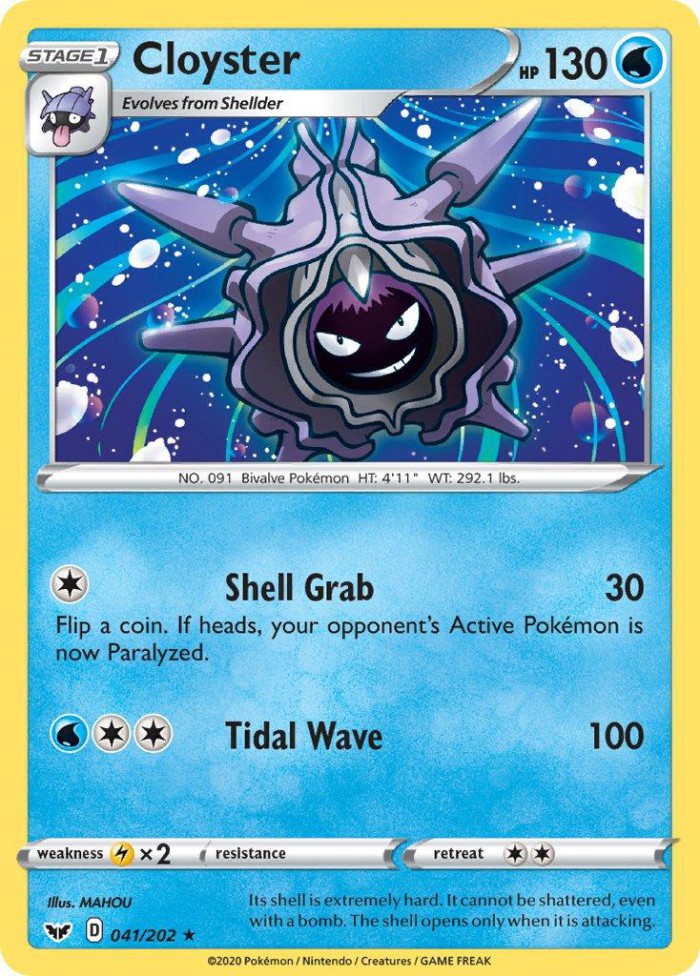 Carte Pokémon: Cloyster [Crustabri]