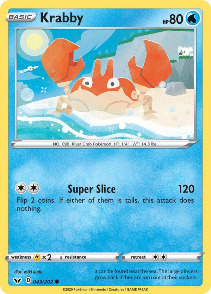 Carte Pokémon: Krabby [Krabby]