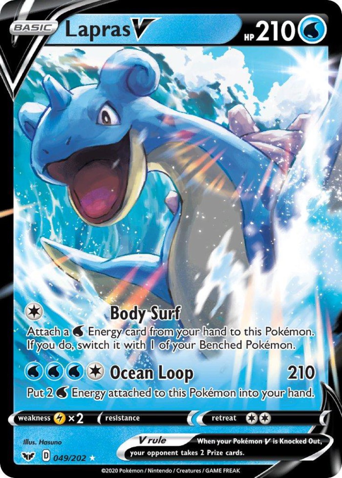 Carte Pokémon: Lapras V [Lokhlass V]