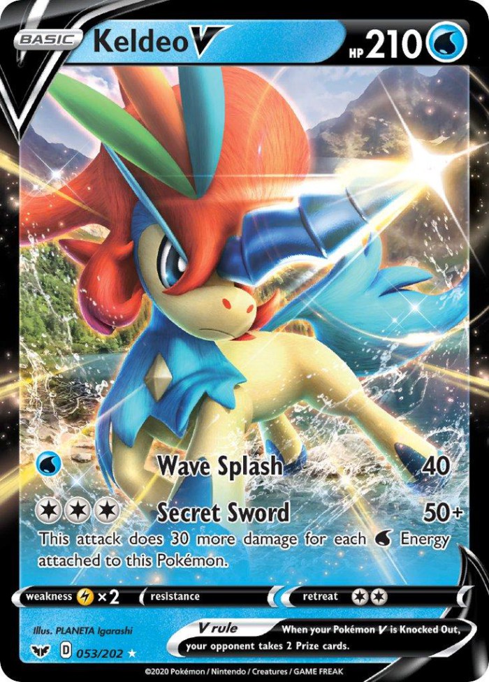 Carte Pokémon: Keldeo V [Keldeo V]