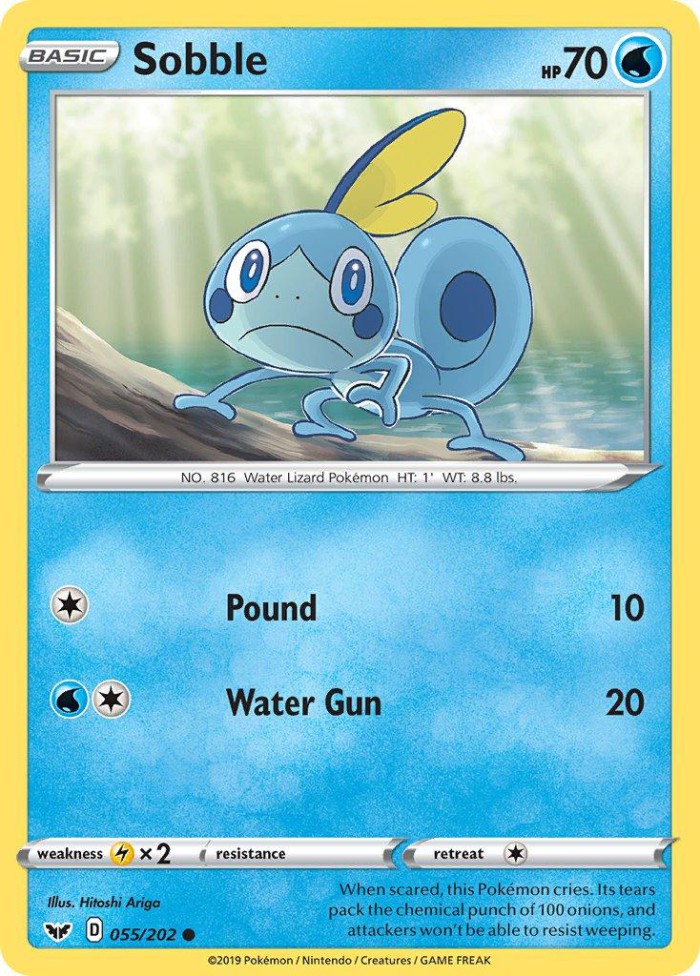 Carte Pokémon: Sobble [Larméléon]