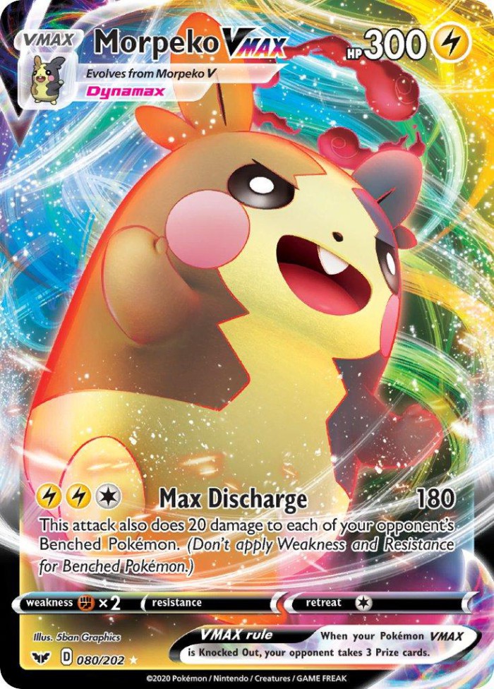 Carte Pokémon: Morpeko VMAX [Morpeko VMAX]