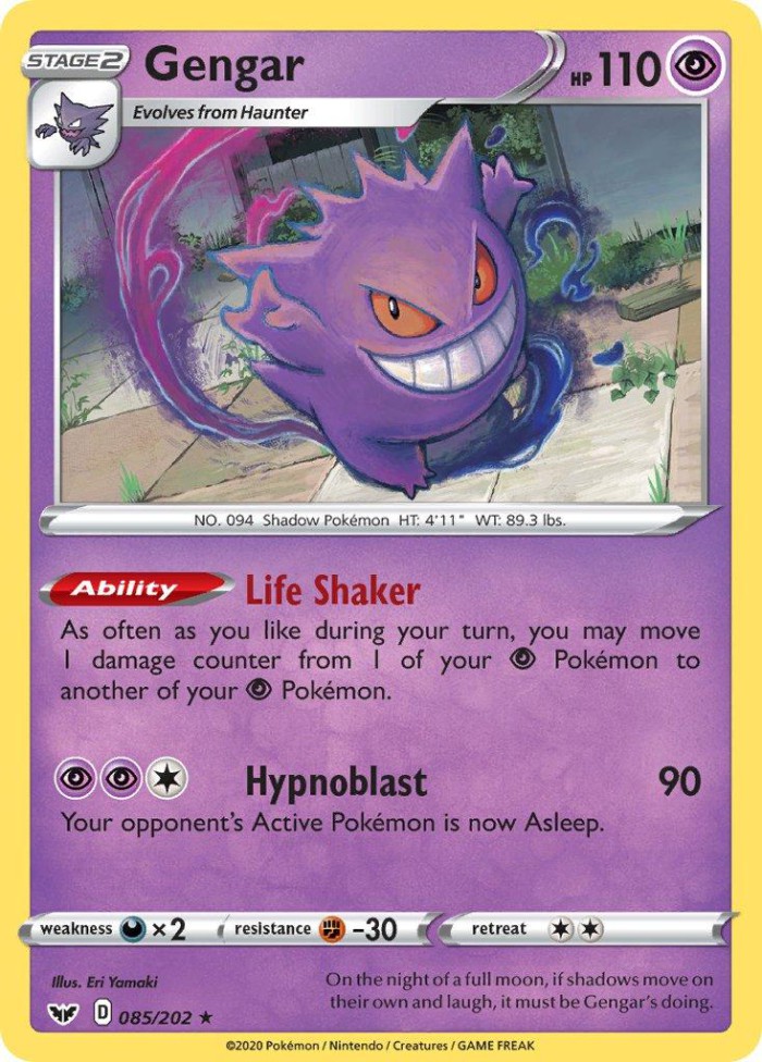 Carte Pokémon: Gengar [Ectoplasma]