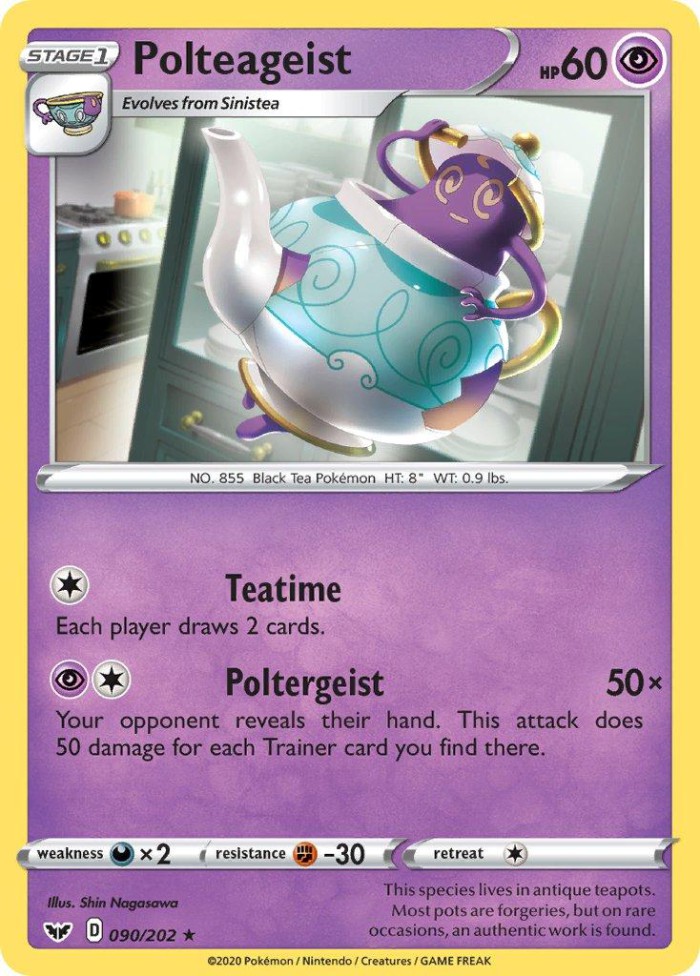 Carte Pokémon: Polteageist [Polthégeist]