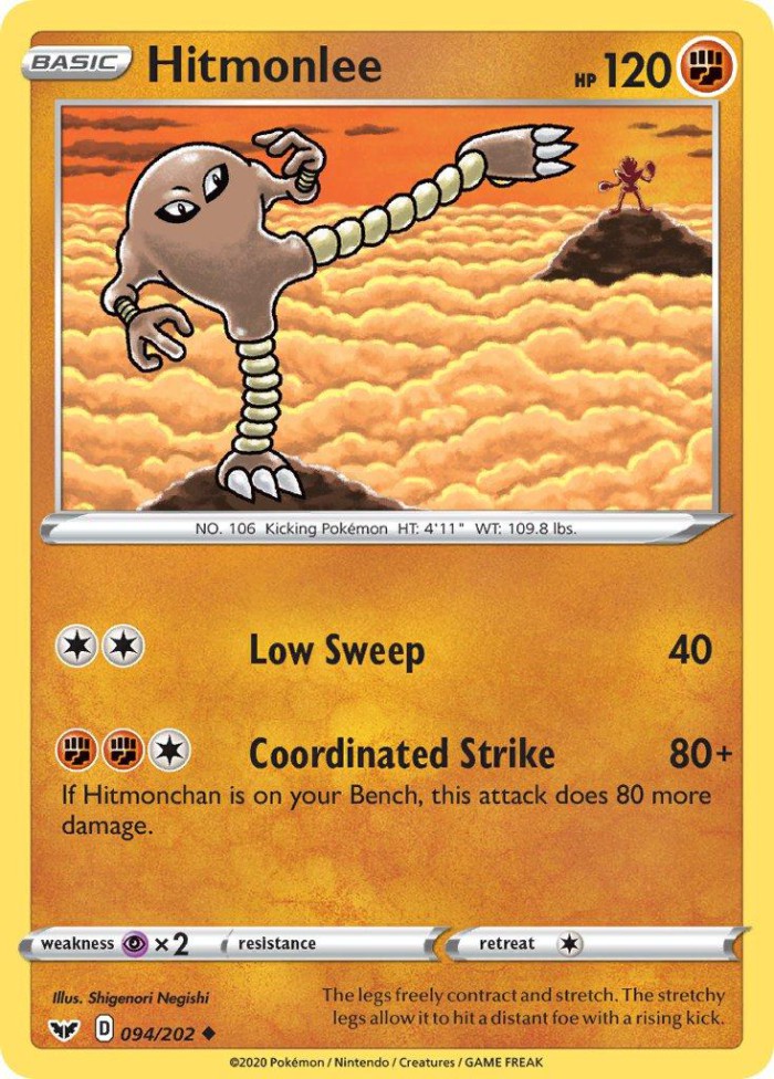 Carte Pokémon: Hitmonlee [Kicklee]