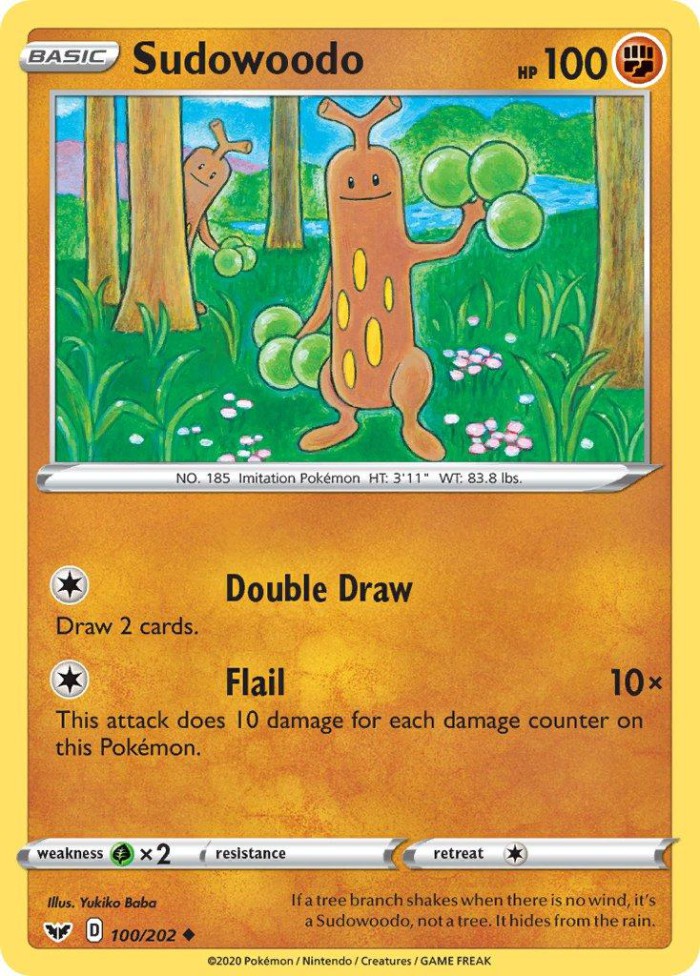 Carte Pokémon: Sudowoodo [Simularbre]