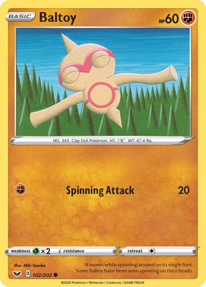 Carte Pokémon: Baltoy [Balbuto]