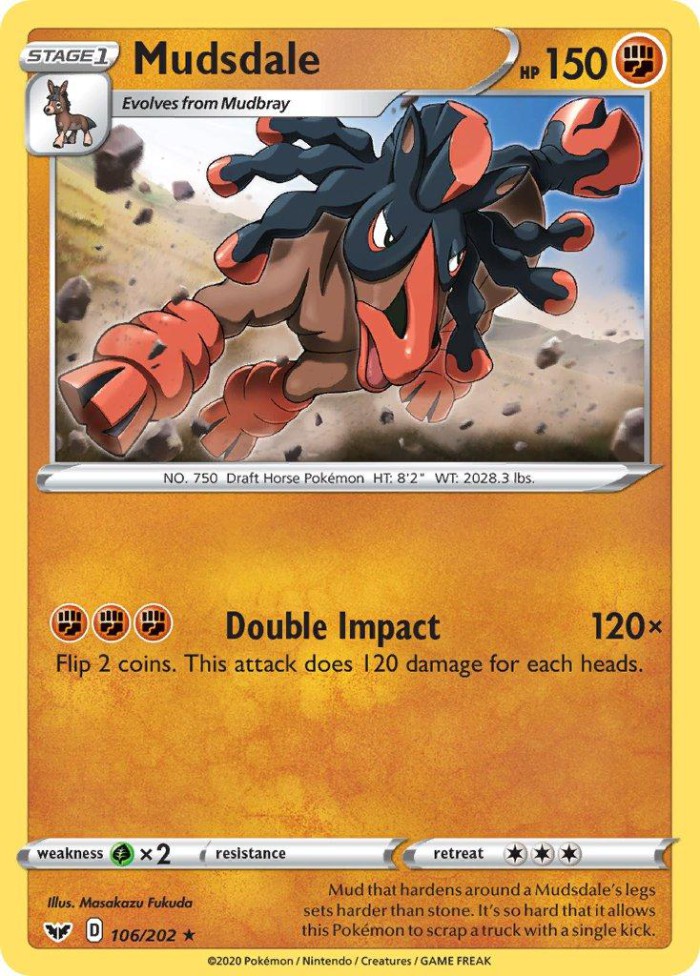 Carte Pokémon: Mudsdale [Bourrinos]