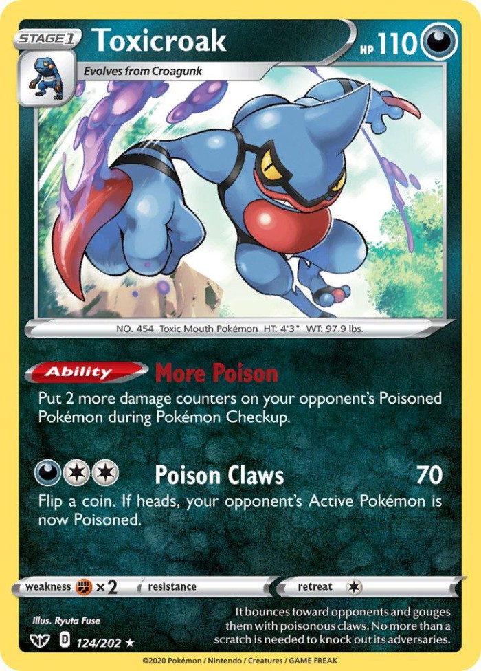 Carte Pokémon: Toxicroak [Coatox]