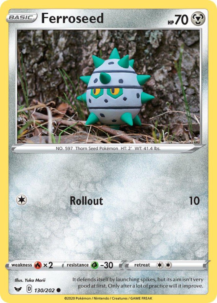 Carte Pokémon: Ferroseed [Grindur]