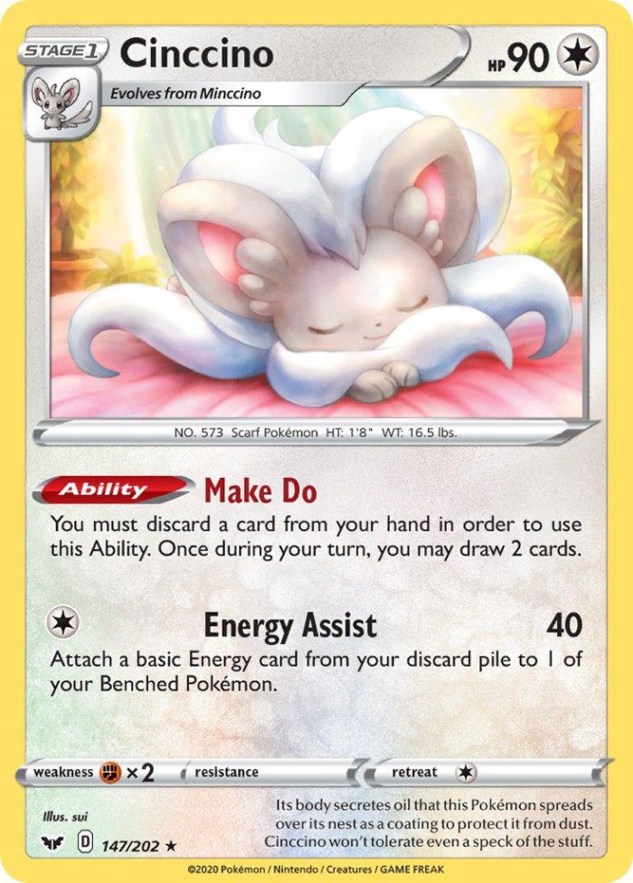 Carte Pokémon: Cinccino [Pashmilla]