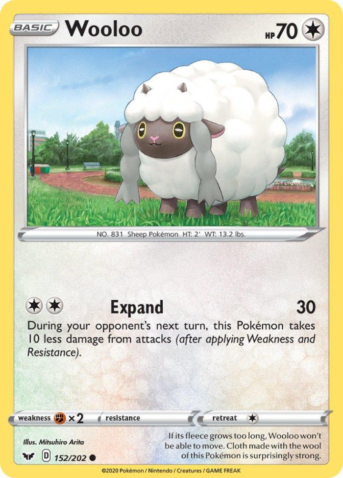 Carte Pokémon: Wooloo [Moumouton]