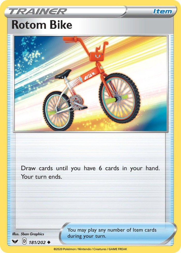 Carte Pokémon: Rotom Bike [Moticyclette]