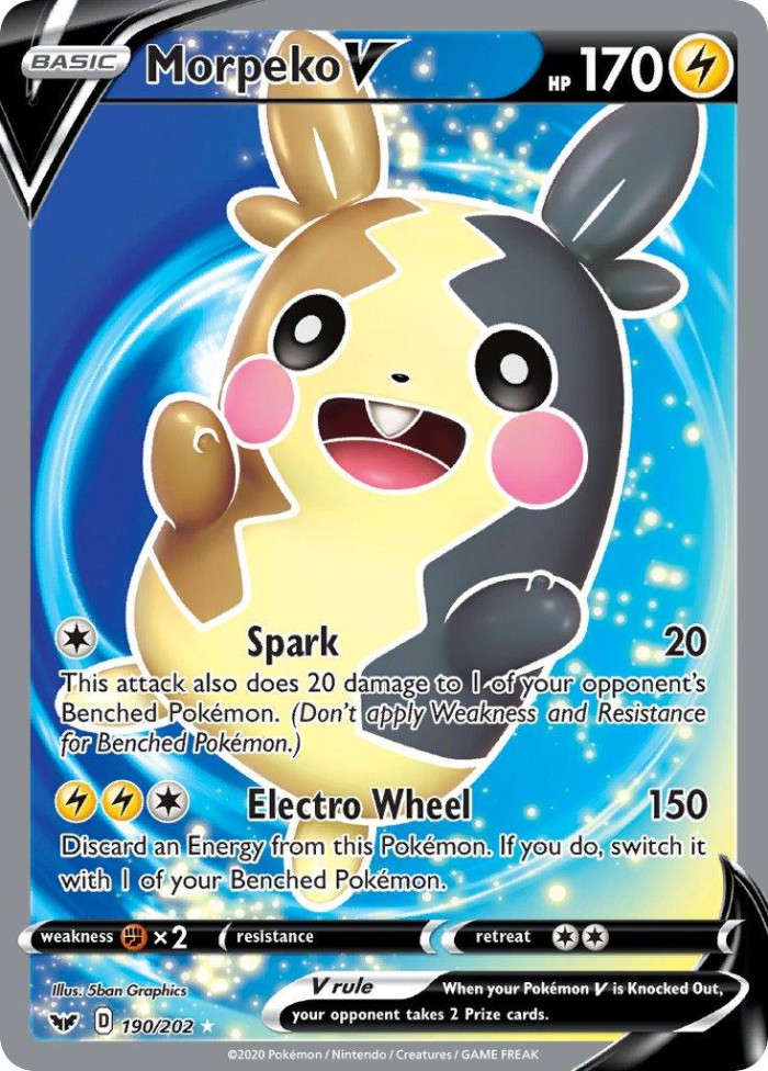 Carte Pokémon: Morpeko V [Morpeko V]