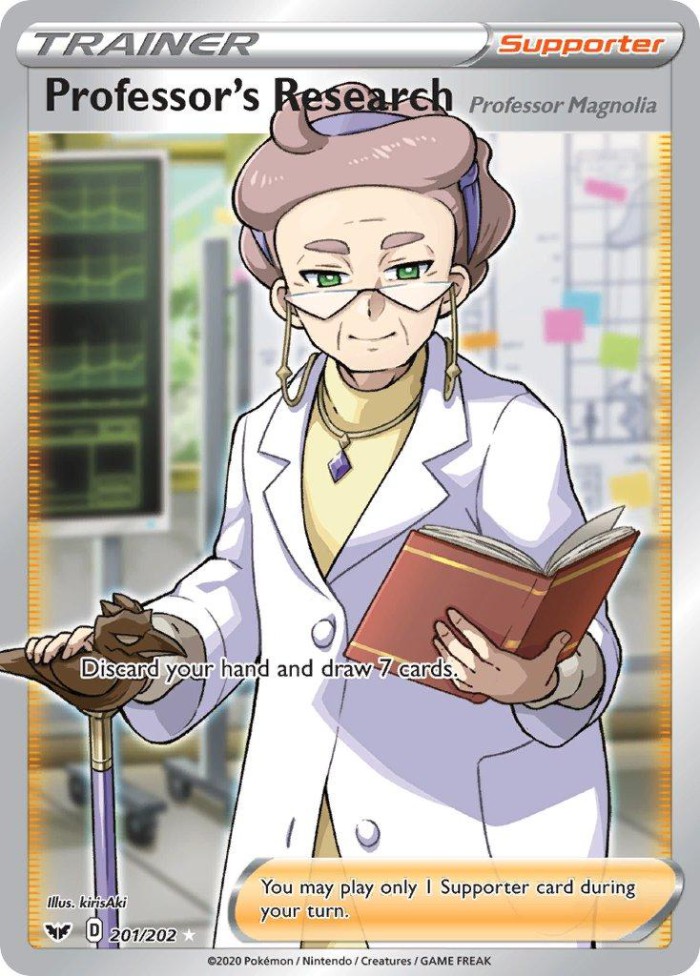 Carte Pokémon: Professor's Research [Recherches Professorales]