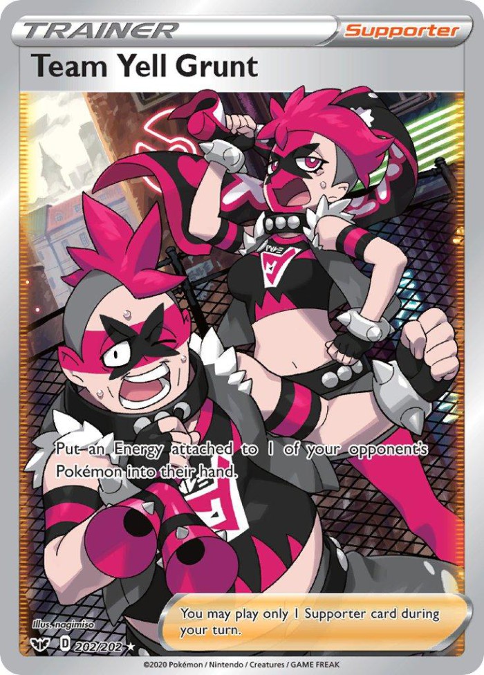 Carte Pokémon: Team Yell Grunt [Sbire de la Team Yell]