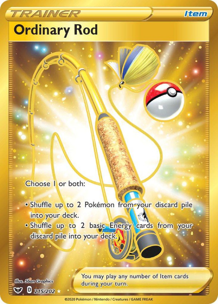 Carte Pokémon: Ordinary Rod [Canne Ordinaire]