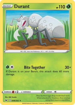 Carte Pokémon: Durant