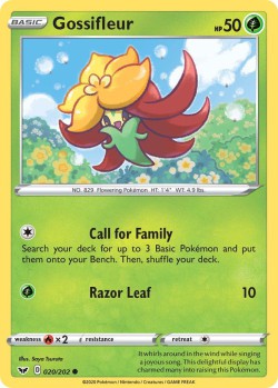 Carte Pokémon: Gossifleur