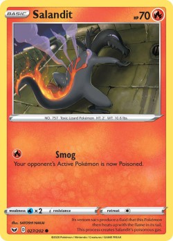 Carte Pokémon: Salandit