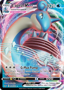 Carte Pokémon: Lapras VMAX