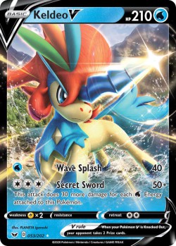 Carte Pokémon: Keldeo V