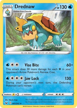 Carte Pokémon: Drednaw